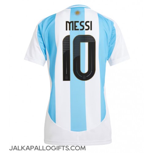 Argentiina Lionel Messi #10 Kotipaita Naiset Copa America 2024 Lyhythihainen